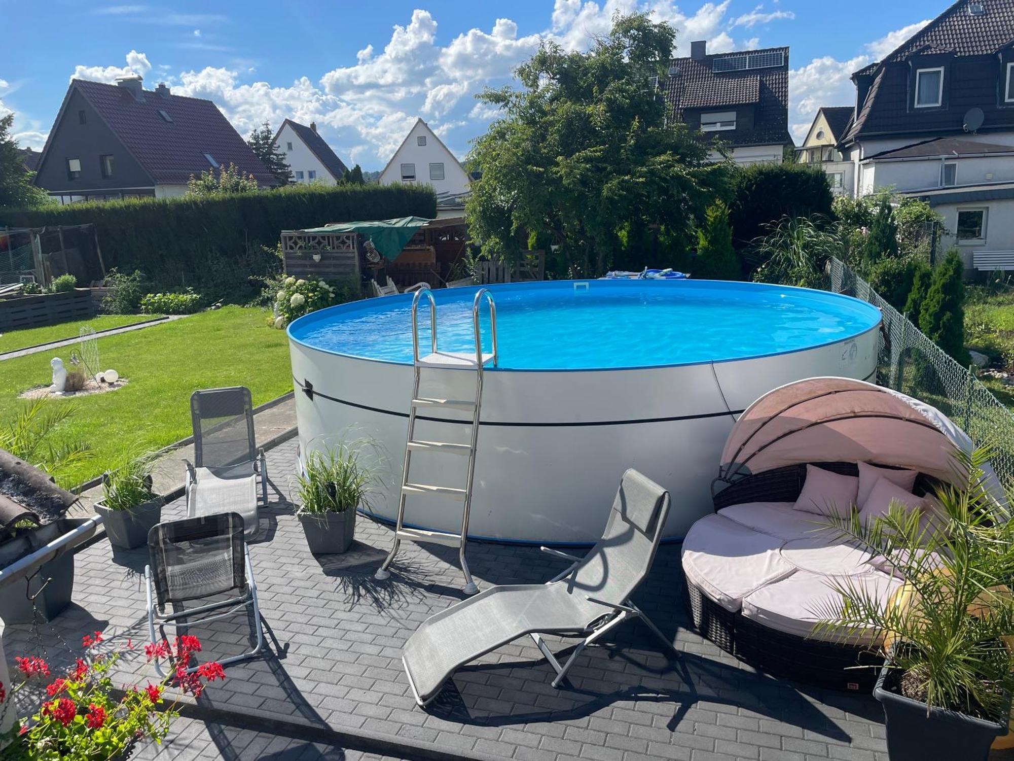 Kleine Gemuetliche Einliegerwohnung Mit Garten Und Pool Nordstemmen Екстериор снимка